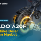 ADO A20F E-bike Besar, dan Ngebut