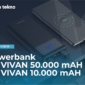 Review Powerbank VIVAN 50.000 mAH dan VIVAN 10.000 mAH