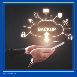 Aktifkan backup pada cloud.