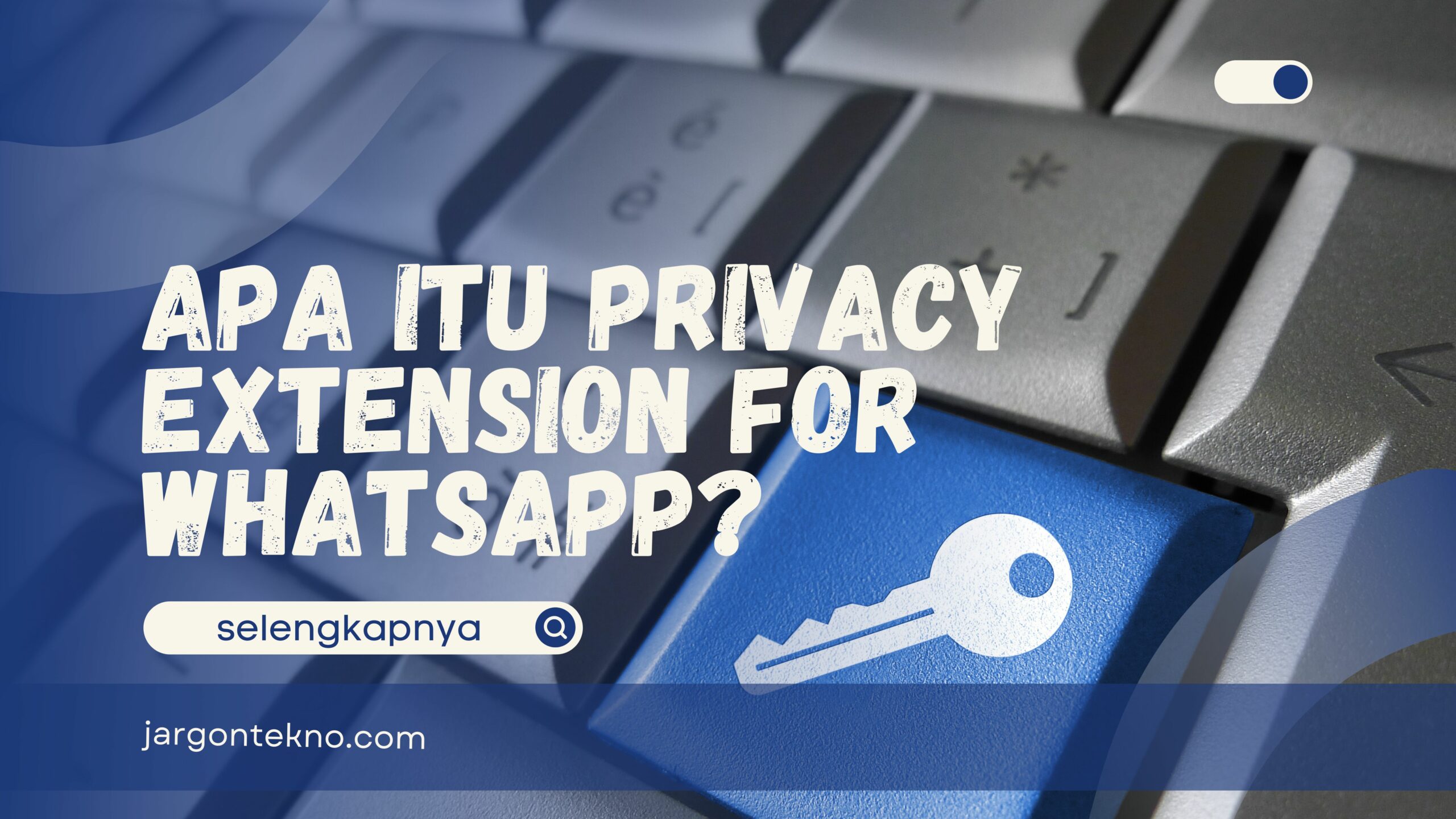 Privacy Extension for WhatsApp